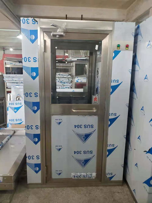 定制不锈钢单人双吹风淋室 食品厂、电子厂与实验室的洁净守护者